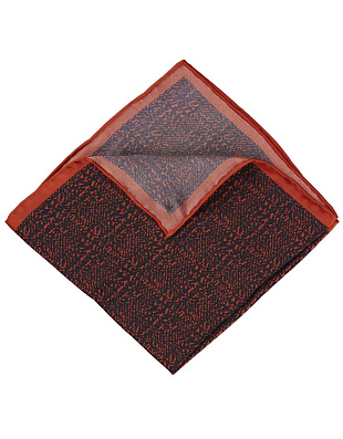 Платок в карман пиджака Olymp из оранжевого шёлка | купить в интернет-магазине Olymp-Men