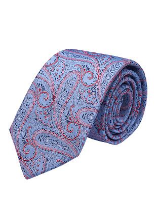 Галстук удлиненный Bernd Hennes c принтом пейсли, широкий, 8,5 см | купить в интернет-магазине Olymp-Men