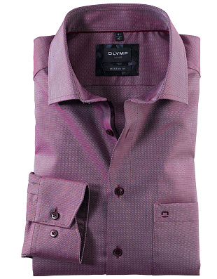 Рубашка мужская Olymp, modern fit, рост до 176 | купить в интернет-магазине Olymp-Men