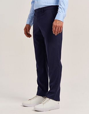 Брюки классические синие мужские w.Wegener | купить в интернет-магазине Olymp-Men