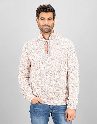 Свитер мужской на молнии Fynch-Hatton | купить в интернет-магазине Olymp-Men