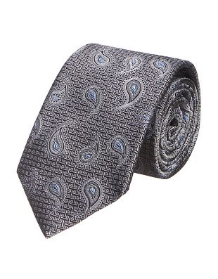 Галстук удлиненный Bernd Hennes с рисунком огурцы, 8,5 см | купить в интернет-магазине Olymp-Men