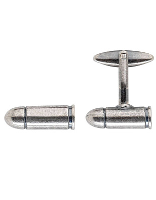 Клубные запонки, патрон, 20 х 12 мм | в интернет-магазине Olymp-Men