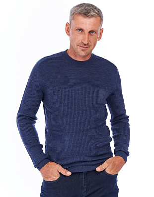 Джемпер мужской Gratude вязаный с круглым воротом | интернет-магазин Olymp-Men