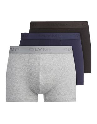 Трусы боксеры мужские Olymp, комплект, 3 шт. | купить в интернет-магазине Olymp-Men