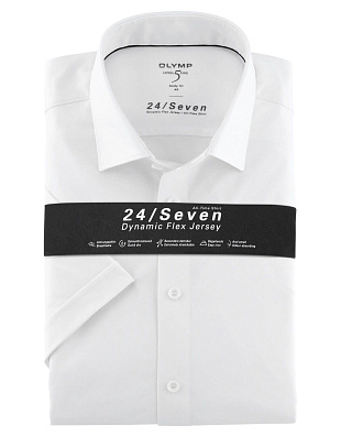 Сорочка мужская трикотажная OLYMP Level Five 24/7, body fit