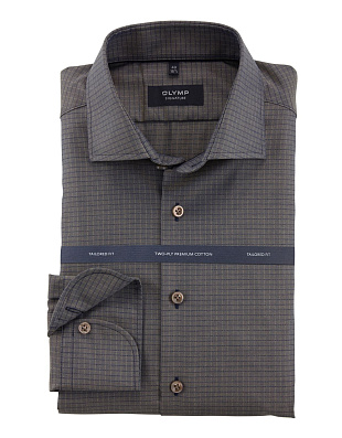 Рубашка классическая мужская в клетку Signature