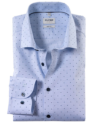 Сорочка классическая мужская OLYMP, body fit | купить в интернет-магазине Olymp-Men