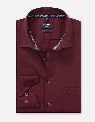 Рубашка классическая OLYMP Luxor, modern fit на рост до 176 | купить в интернет-магазине Olymp-Men