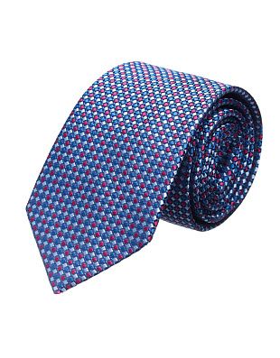 Галстук удлиненный многоцветный жаккард Bernd Hennes, 8,5 см | купить в интернет-магазине Olymp-Men