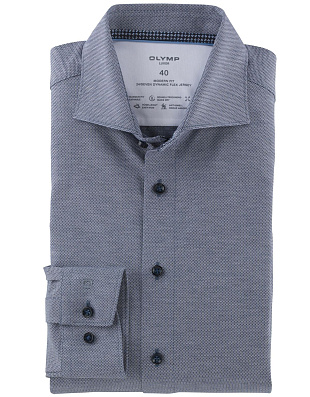 Рубашка трикотажная мужская OLYMP Luxor 24/7, modern fit | купить в интернет-магазине Olymp-Men