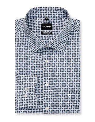 Сорочка классическая с рисунком Olymp Luxor Big, прямой крой | купить в интернет-магазине Olymp-Men