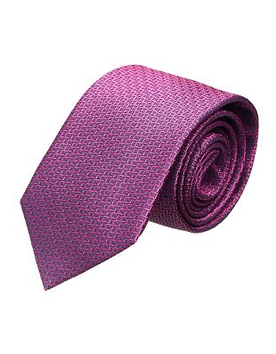 Галстук удлиненный бордовый квадрат Bernd Hennes, 8,5 см | купить в интернет-магазине Olymp-Men