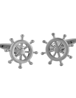 Запонки тематические Lindenmann штурвал | в интернет-магазине Olymp-Men