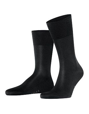 Носки мужские чёрные FALKE из шотландской нити | купить в интернет-магазине Olymp-Men