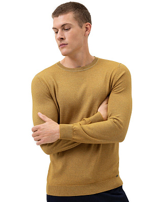 Джемпер шерстяной мужской OLYMP, body fit | интернет-магазин Olymp-Men