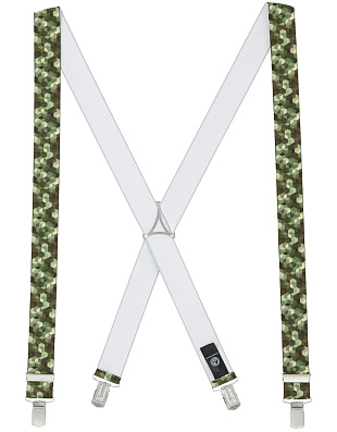 Подтяжки мужские зелёный пиксели | купить в интернет-магазине Olymp-Men