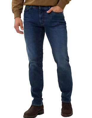 Джинсы синие мужские Brax зауженные | купить в интернет-магазине Olymp-Men