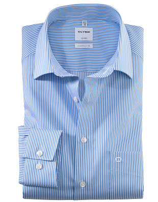 Мужская классическая рубашка OLYMP, прямой крой | купить в интернет-магазине Olymp-Men