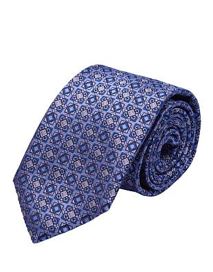 Галстук удлиненный Bernd Hennes c орнаментом, широкий, 8,5 см | купить в интернет-магазине Olymp-Men