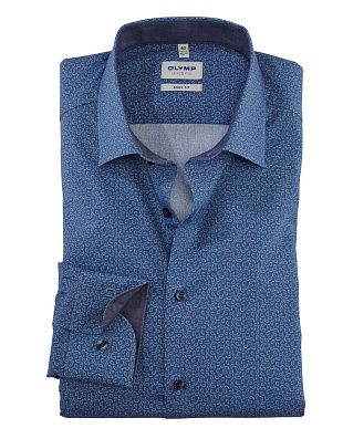 Рубашка мужская OLYMP Level Five приталенная на высокий рост | купить в интернет-магазине Olymp-Men