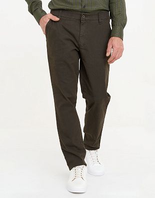 Брюки мужские зелёные хлопковые Club Of Comfort | купить в интернет-магазине Olymp-Men