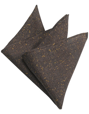 Платок-паше коричневый из шерсти | купить в интернет-магазине Olymp-Men