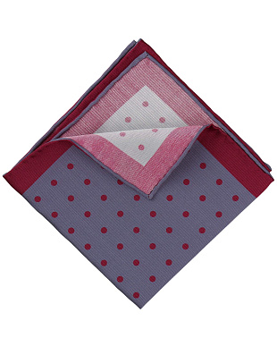 Платок-паше Olymp в бордовый горох | купить в интернет-магазине Olymp-Men