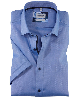 Рубашка OLYMP Level Five, body fit фактурная ткань