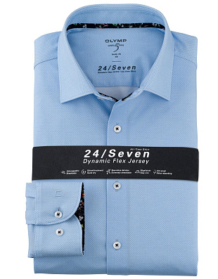 Трикотажная сорочка Olymp 24/7, body fit | купить в интернет-магазине Olymp-Men
