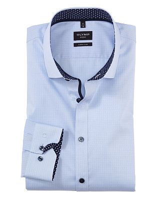 Сорочка мужская OLYMP №6, супер слим на высокий рост | купить в интернет-магазине Olymp-Men
