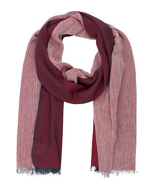 Шарф мужской Lindenmann в красную полоску | купить в интернет-магазине Olymp-Men