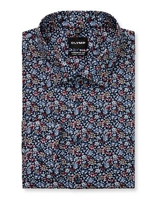 Рубашка мужская с цветочным принтом Olymp Luxor Big, прямой крой | купить в интернет-магазине Olymp-Men