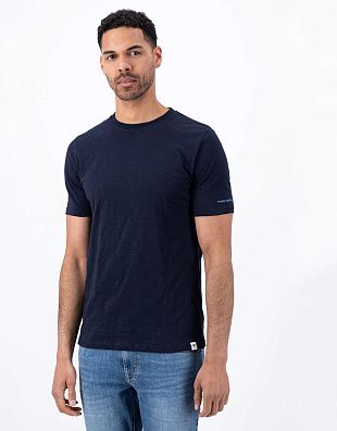 Футболка мужская синяя Fynch-Hatton однотонная | купить в интернет-магазине Olymp-Men