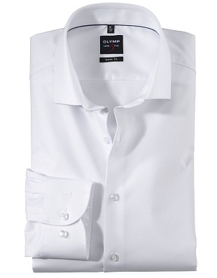 Рубашка OLYMP из твила, body fit, на высокий рост | купить в интернет-магазине Olymp-Men