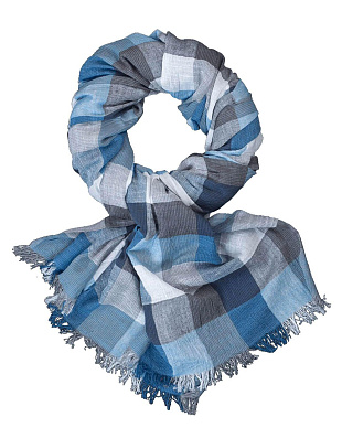 Шарф хлопковый мужской Lindenmann | купить в интернет-магазине Olymp-Men