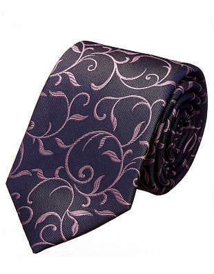 Галстук удлиненный Bernd Hennes с цветочным рисунком, 8,5 см | купить в интернет-магазине Olymp-Men