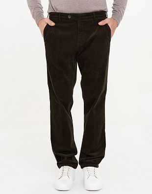 Брюки вельветовые коричневые w.Wegener | купить в интернет-магазине Olymp-Men