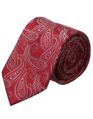 Галстук с узором огурцы Bernd Hennes, 7 см | купить в интернет-магазине Olymp-Men