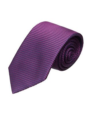 Галстук удлиненный фиолетовый жаккард Bernd Hennes, 8,5 см | купить в интернет-магазине Olymp-Men