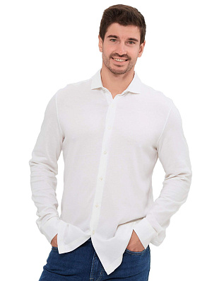 Рубашка  мужская PLATIN, slim fit, артикул 1000-100UF-TP