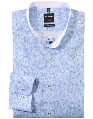Рубашка мужская OLYMP Luxor, modern fit с принтом | купить в интернет-магазине Olymp-Men