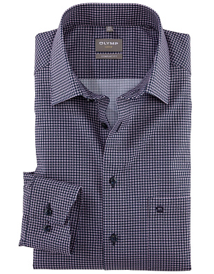 Рубашка мужская классическая OLYMP Luxor, прямой крой | купить в интернет-магазине Olymp-Men