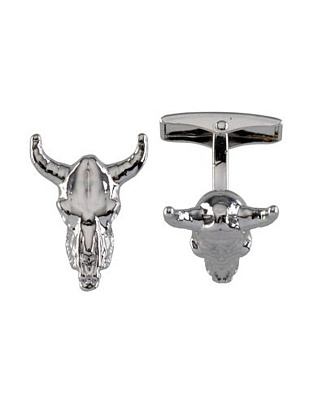 Запонки Lindenmann (череп быка) | в интернет-магазине Olymp-Men