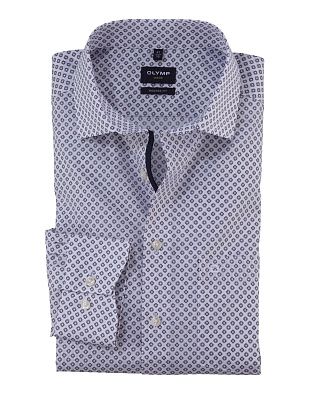 Рубашка мужская с принтом OLYMP Luxor, modern fit | купить в интернет-магазине Olymp-Men