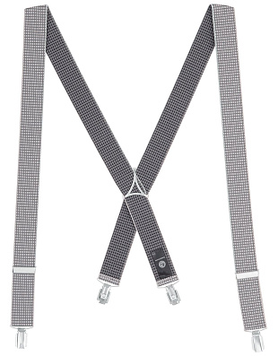 Подтяжки серые в клетку | купить в интернет-магазине Olymp-Men