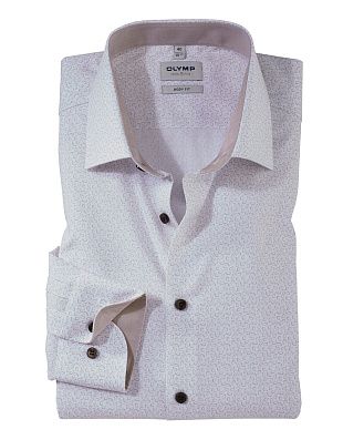 Рубашка мужская OLYMP Level Five приталенная на высокий рост | купить в интернет-магазине Olymp-Men