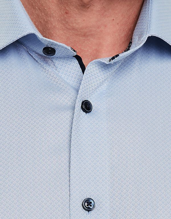 Сорочка мужская классическая OLYMP Luxor, modern fit, фактурная ткань | купить в интернет-магазине Olymp-Men