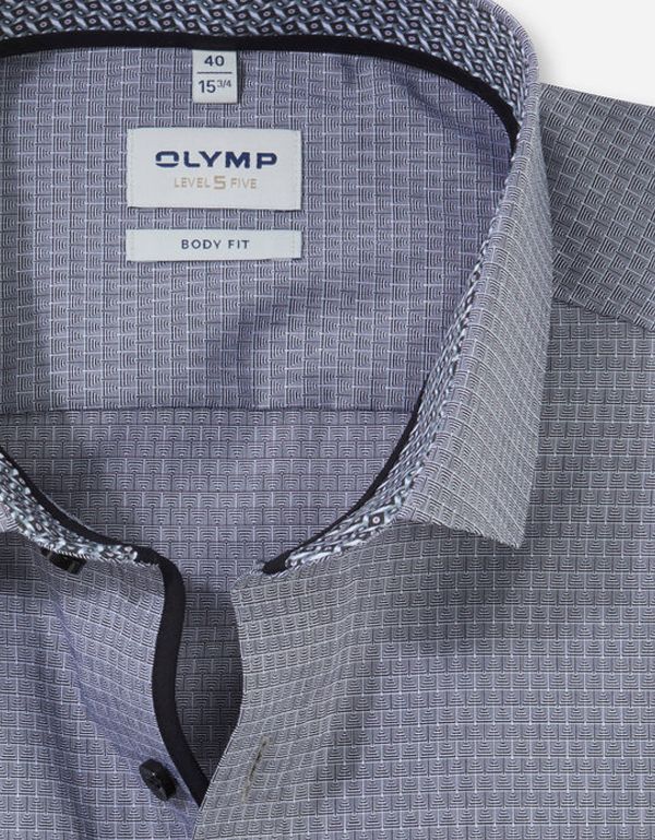 Рубашка классическая OLYMP Level Five, body fit, рост выше 186 | купить в интернет-магазине Olymp-Men