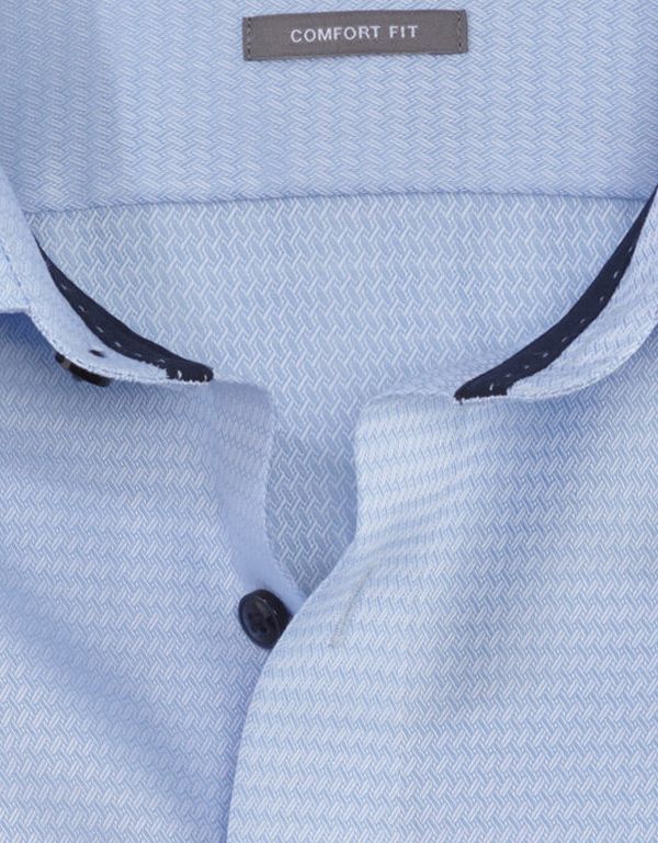 Рубашка мужская OLYMP Luxor, comfort fit, фактурная ткань | купить в интернет-магазине Olymp-Men